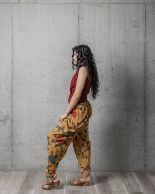 Aseesa Floral Tulip Pants