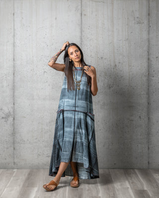 Chalkboard Shibori Dress