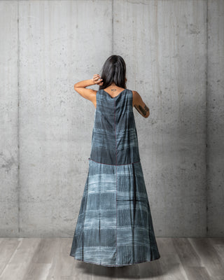 Chalkboard Shibori Dress