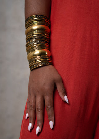 Large Gold Cuff