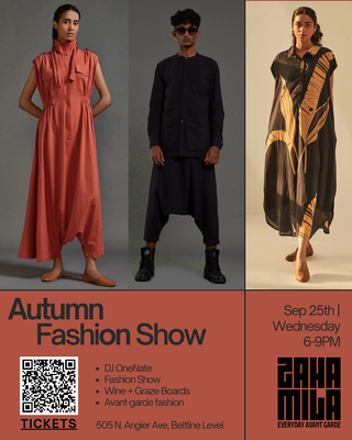 AUTUMN FASHION SHOW - Sep 25th 6-9pm