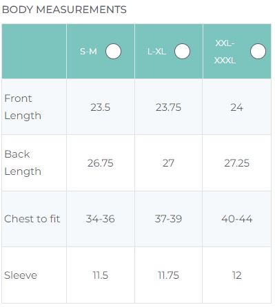 Size Guide