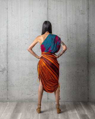 Rangoli Sari Dress