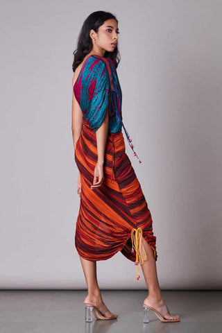 Rangoli Sari Dress