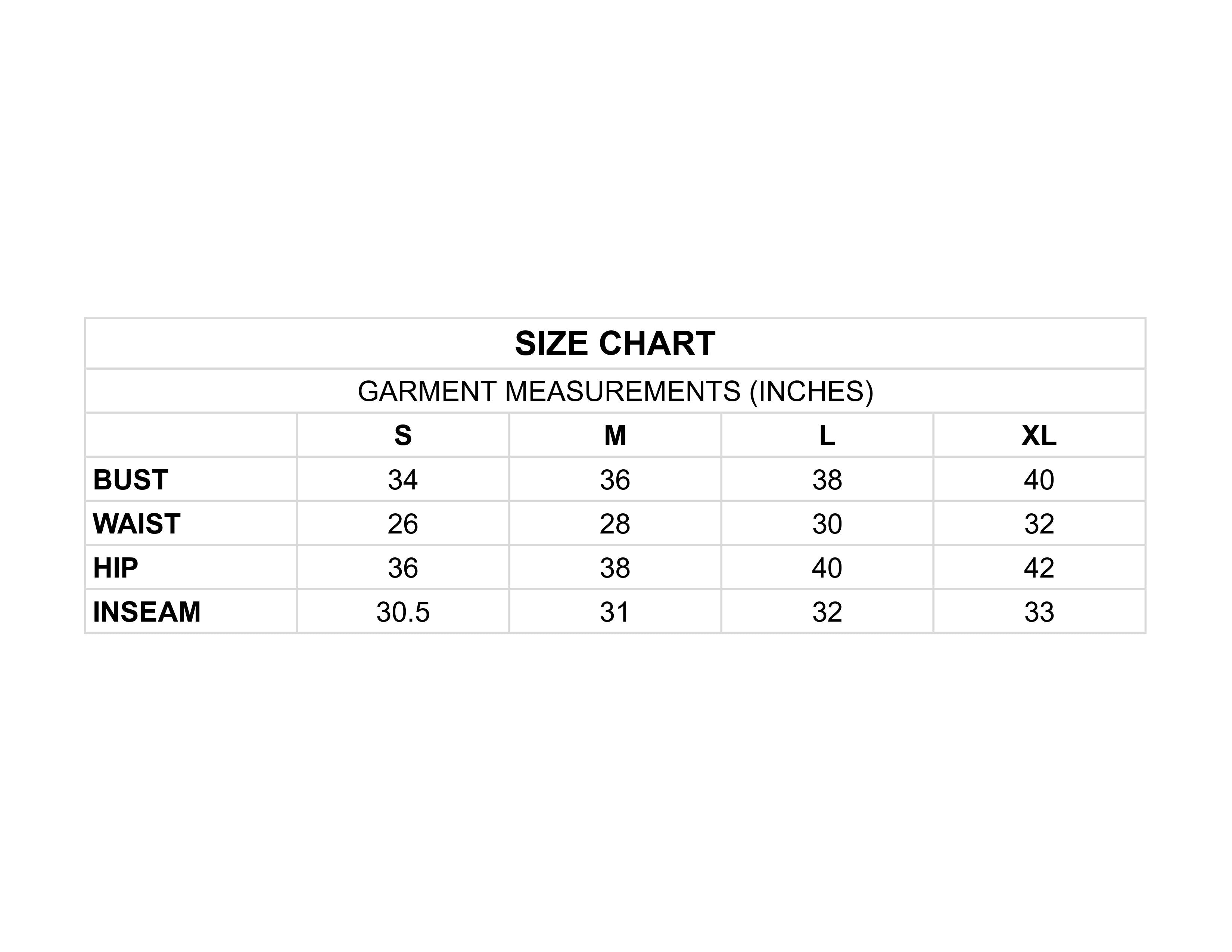 Size Guide