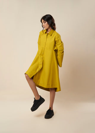 Whim Shirt Up Dress