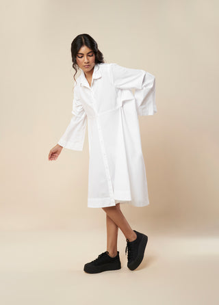 Whim Shirt Up Dress