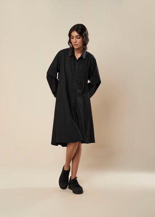 Whim Shirt Up Dress