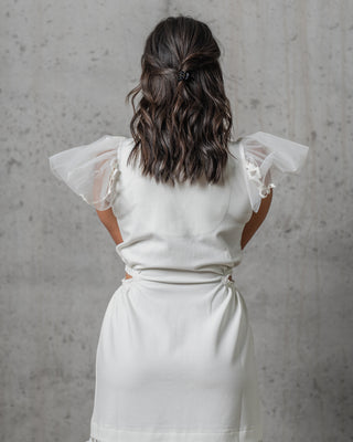 Wedding Cake Cut-Out Dress