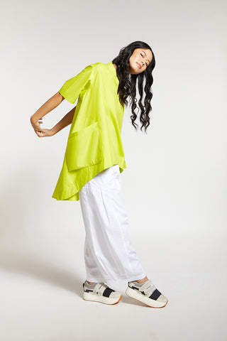 Whim Side Pleat Cargo Pant